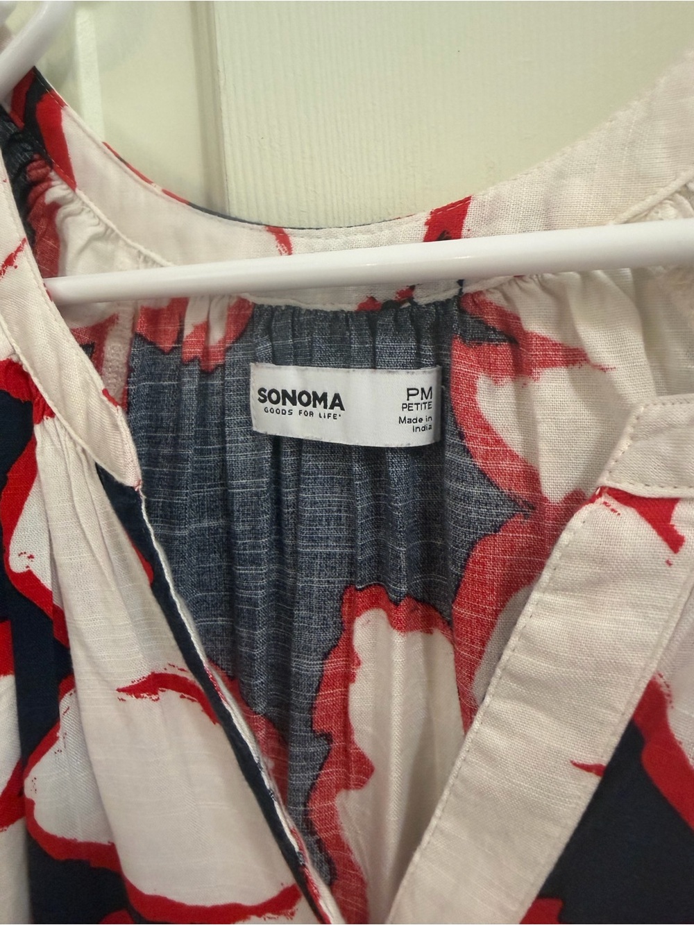 Sonoma Goods for Life Floral Print Shift Dress | Tropical | Travel | Cruise | PM - Picture 7 of 9